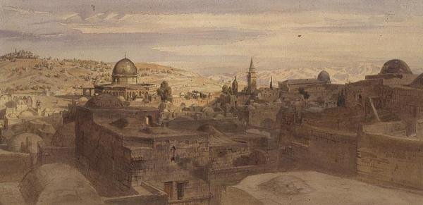Jerozolima autorstwa Carl Friedrich Heinrich Werner