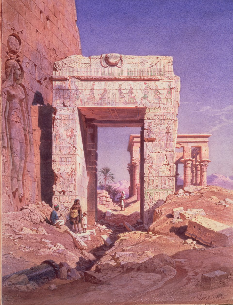 Nieznany obraz autorstwa Carl Friedrich Heinrich Werner