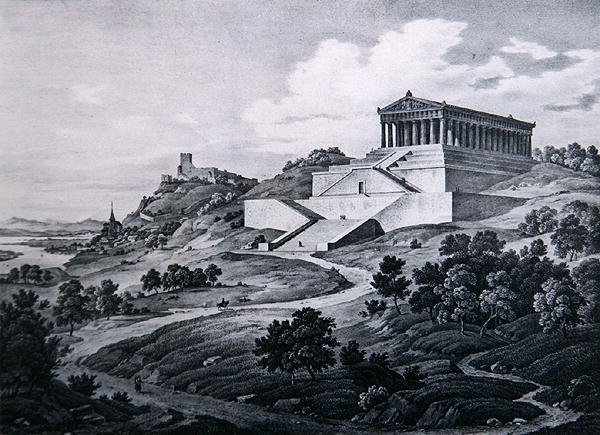 Walhalla (lito) autorstwa Carl Friedrich Heinzmann