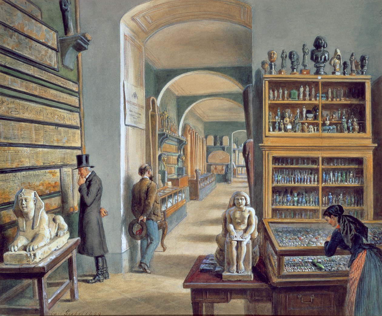 Nieznany obraz autorstwa Carl Goebel