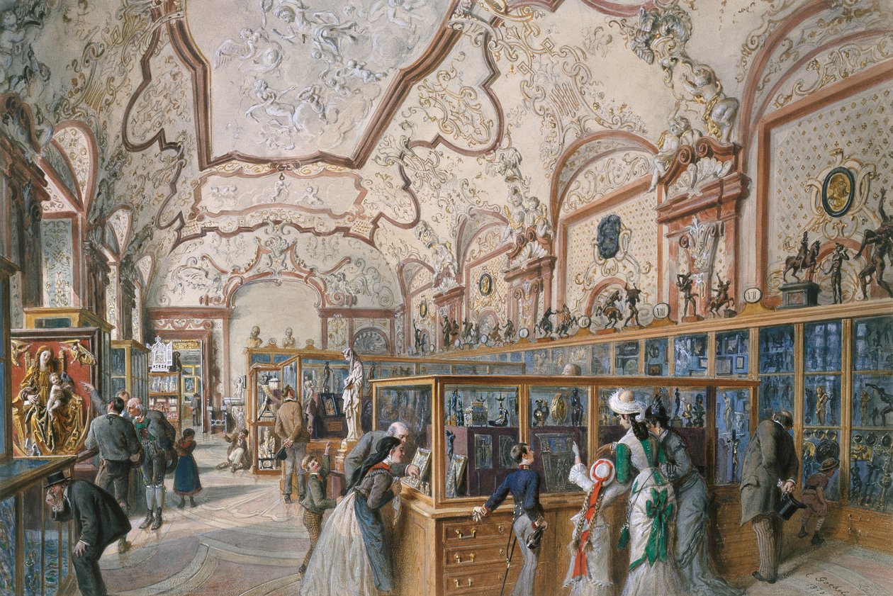 Galeria marmuru autorstwa Carl Goebel d. J.