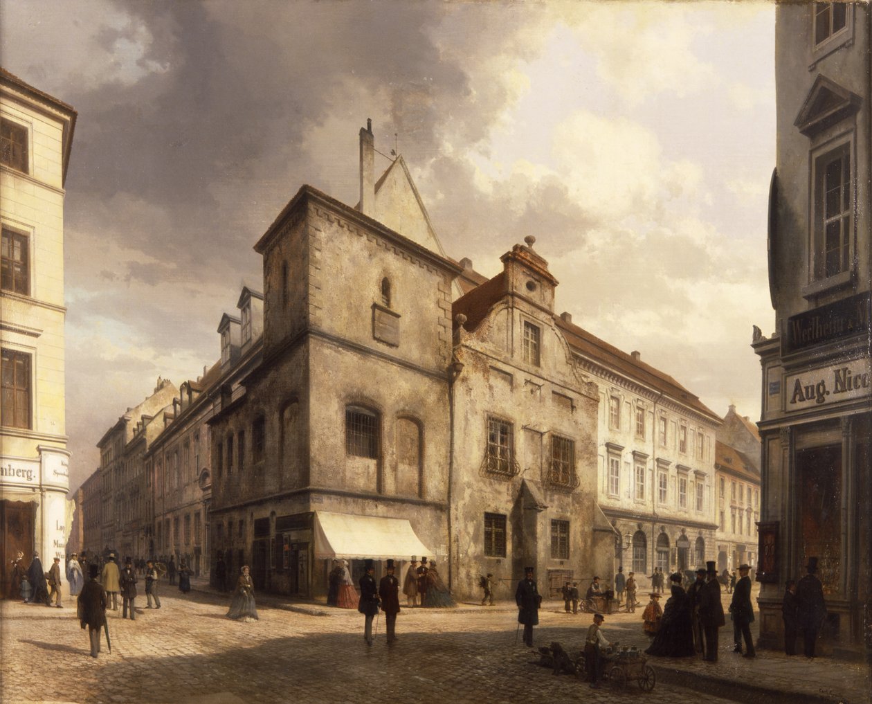 Stary Ratusz w Berlinie, 1867 autorstwa Carl Graeb
