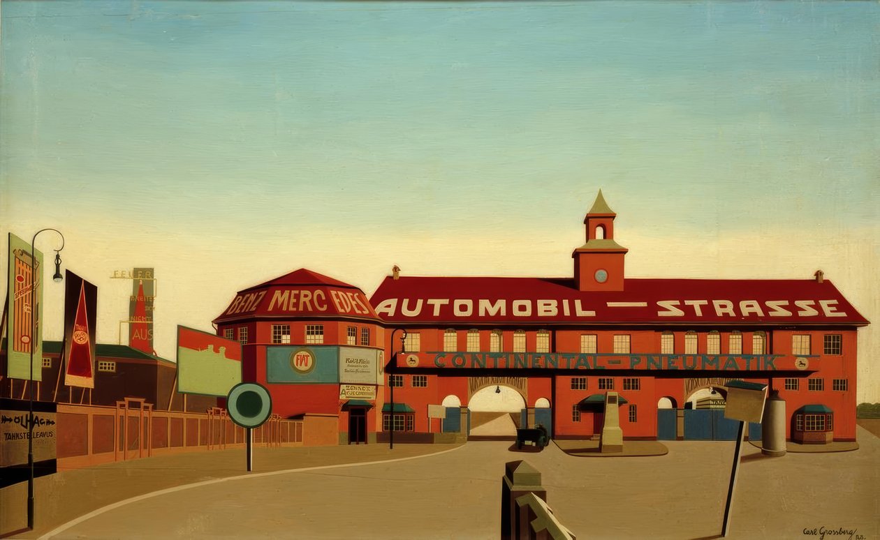 Berlin, Avus autorstwa Carl Grossberg