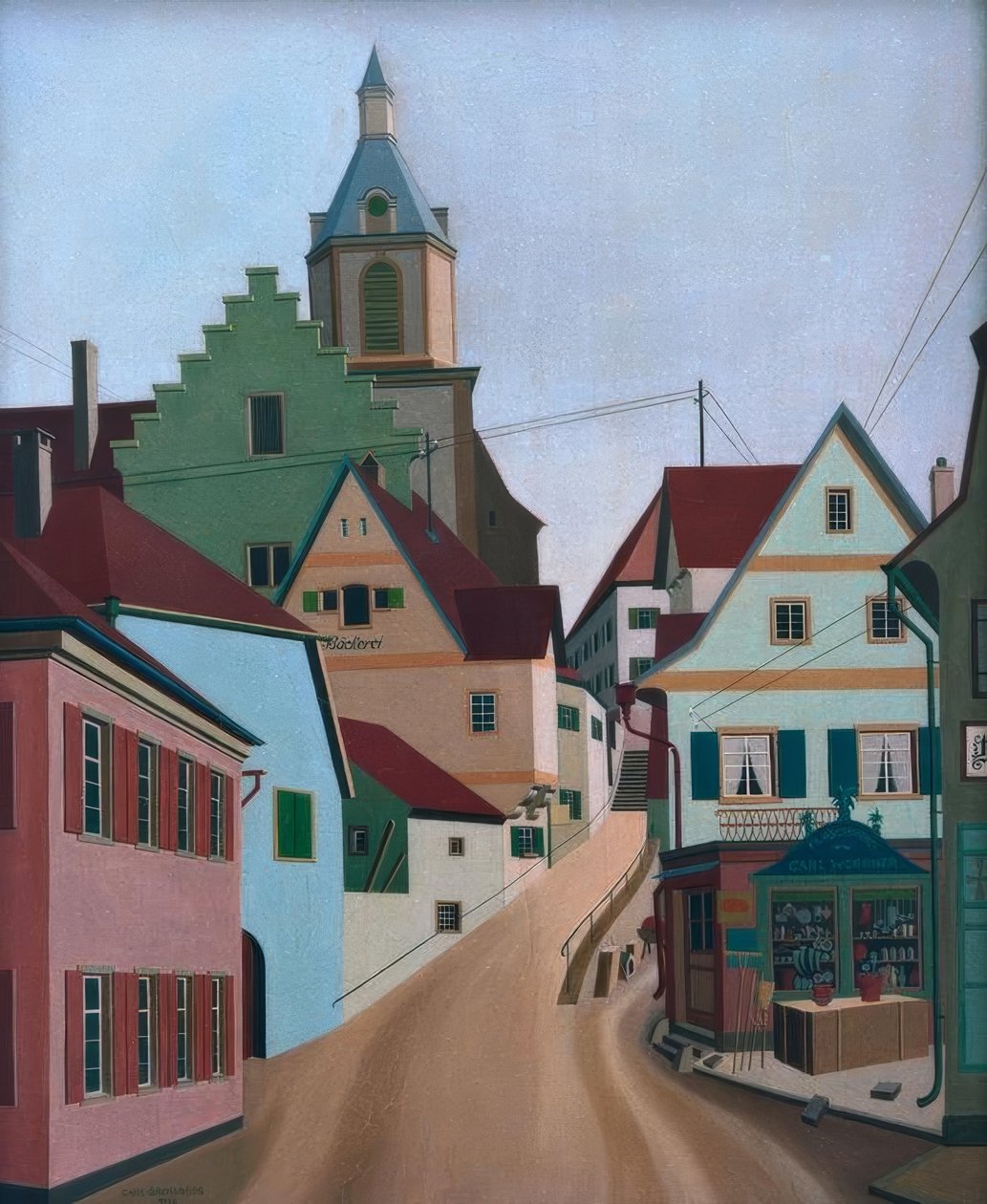 Creglingen autorstwa Carl Grossberg