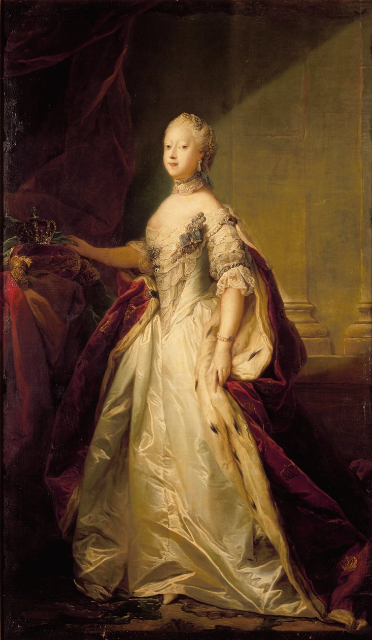 Ludwika Brytyjska, królowa Danii autorstwa Carl Gustaf Pilo