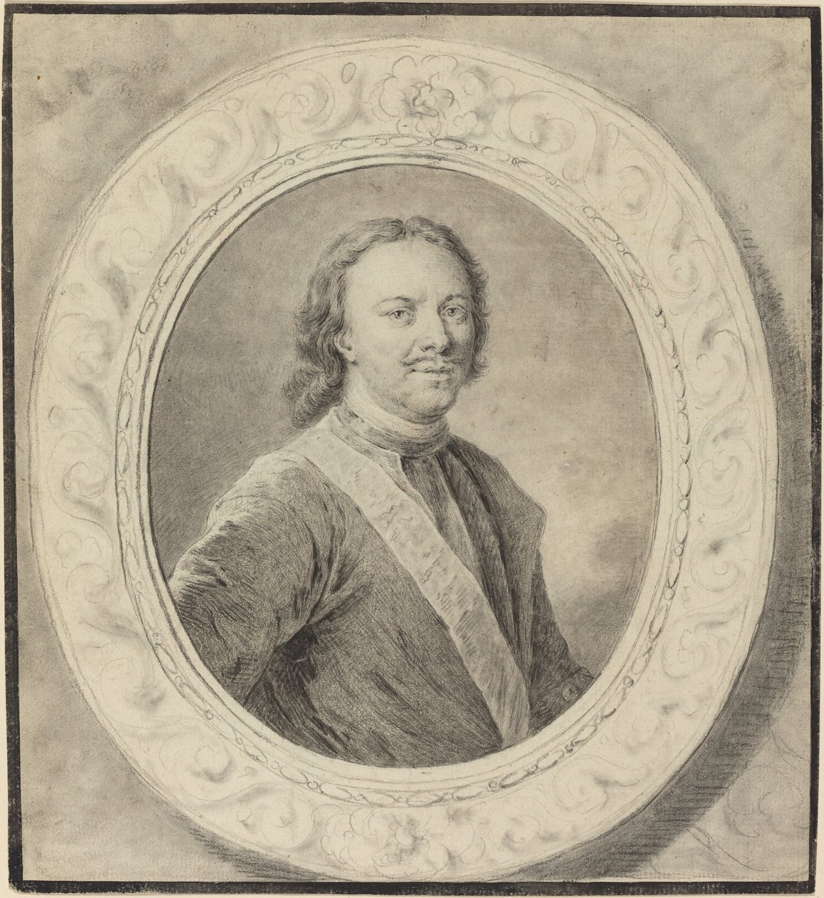 Piotr Wielki z Rosji autorstwa Carl Guttenberg