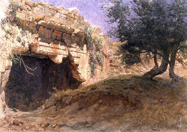 Wejście do Grobów Królewskich, Jerozolima autorstwa Carl Haag