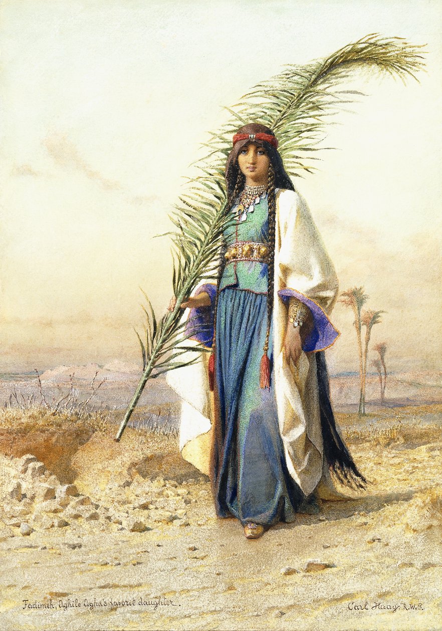 Fadimeh, córka Aghile Aghy, autorstwa Carl Haag