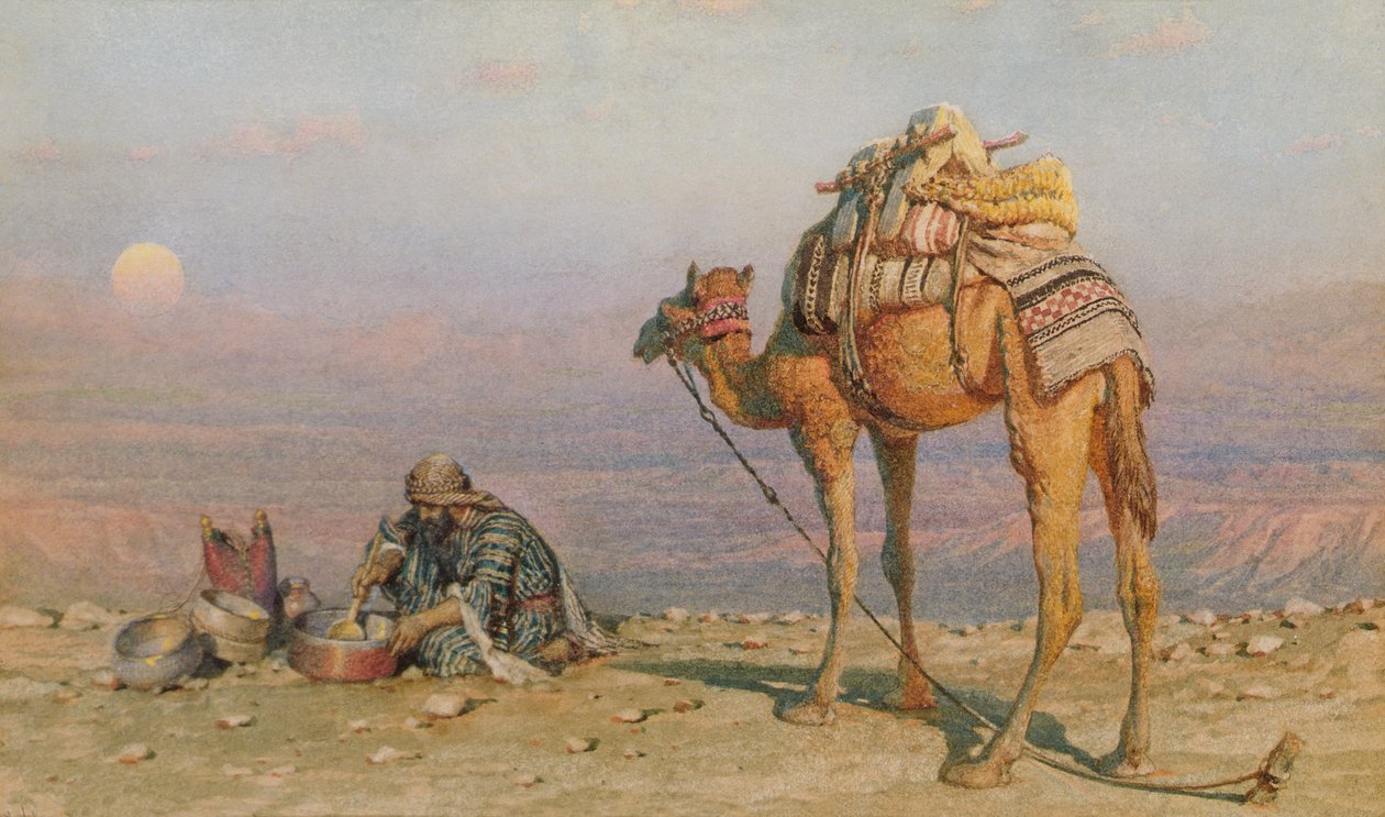 Wieczerza, 1881 autorstwa Carl Haag