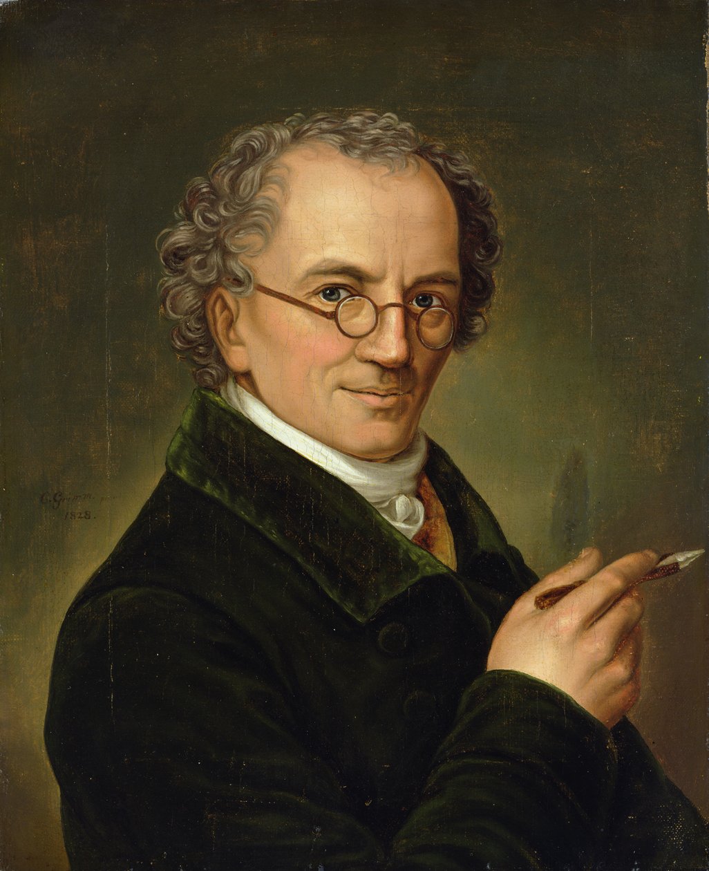 Artysta Friedrich Carl Groger (1766-1838) 1828 autorstwa Carl Heinrich Adolph Grimm