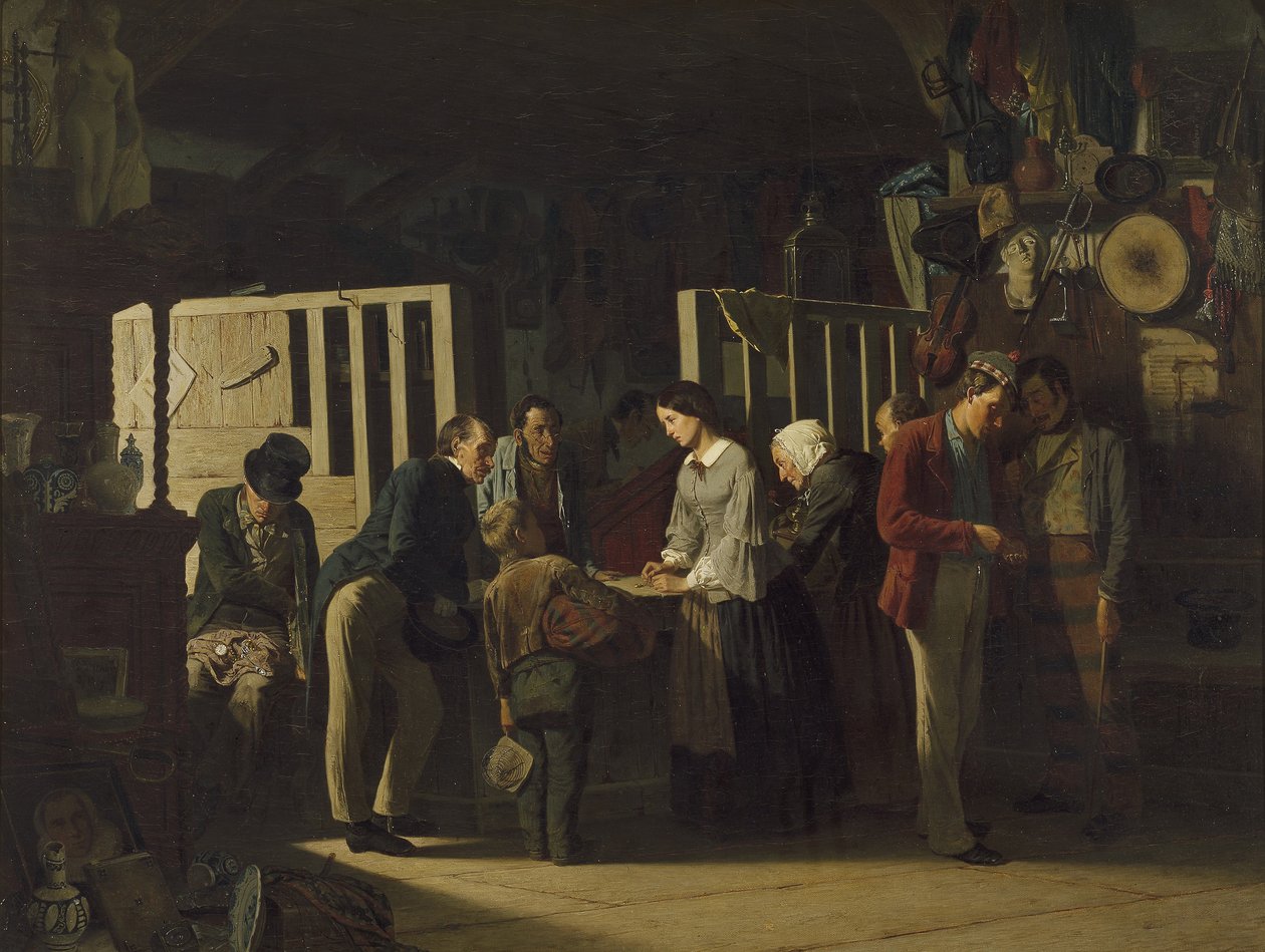 Lombard II, 1859 autorstwa Carl Hendrik d Unker