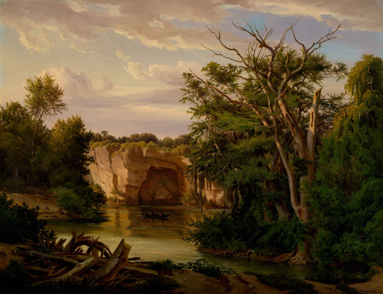 Krajobraz górski, 1862 autorstwa Carl Hermann Frederick Lungkwitz