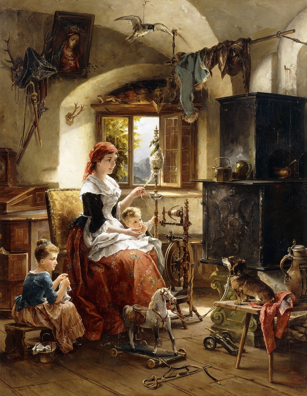 Centrum uwagi, autorstwa Carl Herpfer