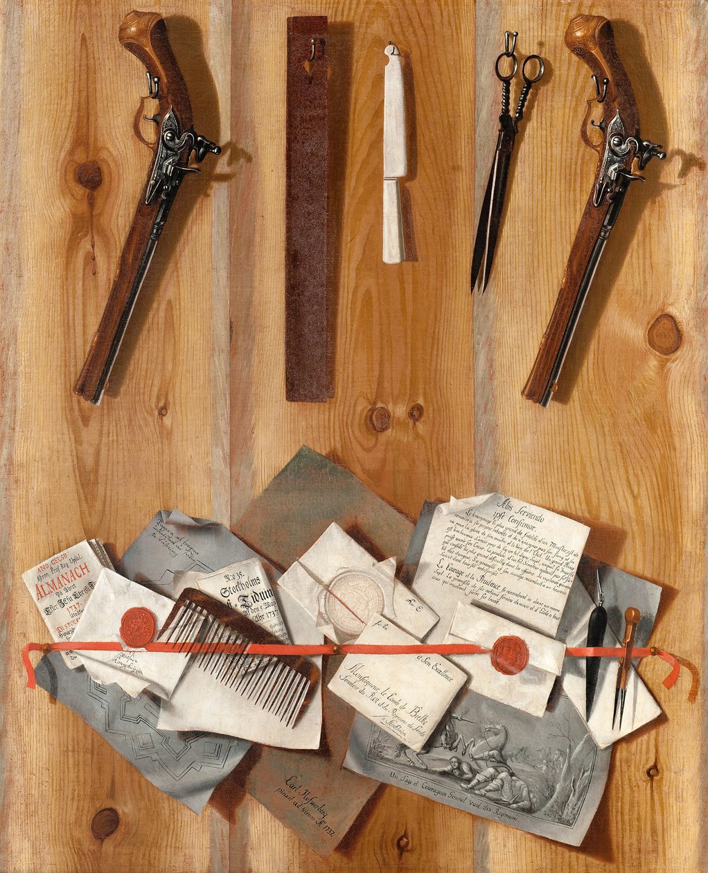 Trompe-lil, 1737 autorstwa Carl Hofverberg