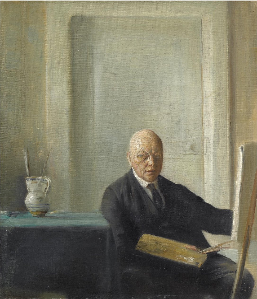 Autoportret autorstwa Carl Holsoe