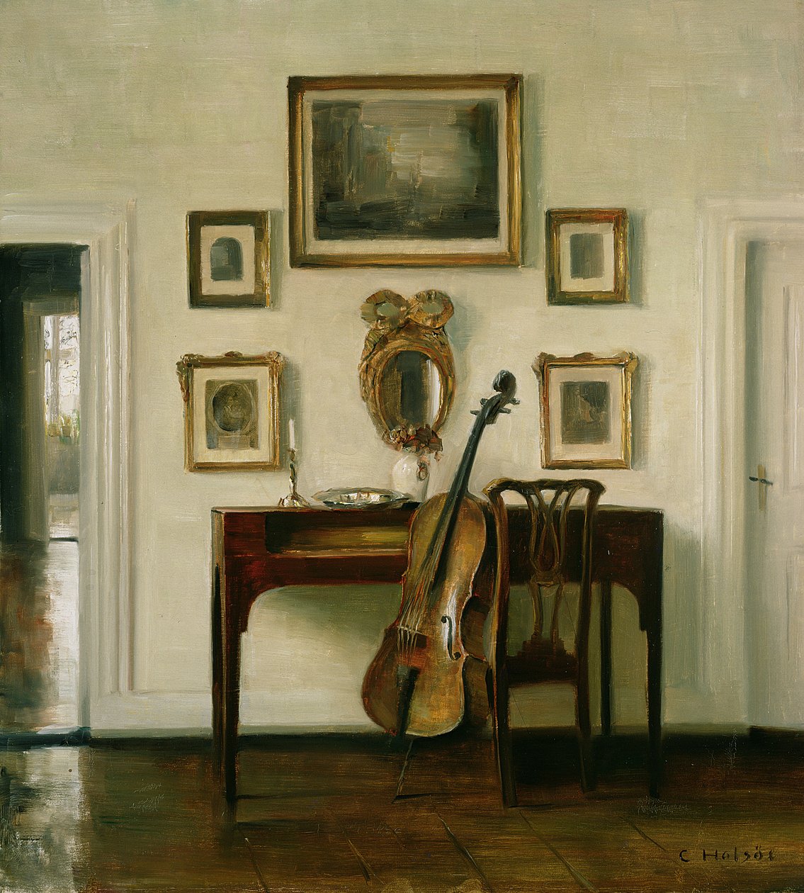 Sala muzyczna autorstwa Carl Holsoe