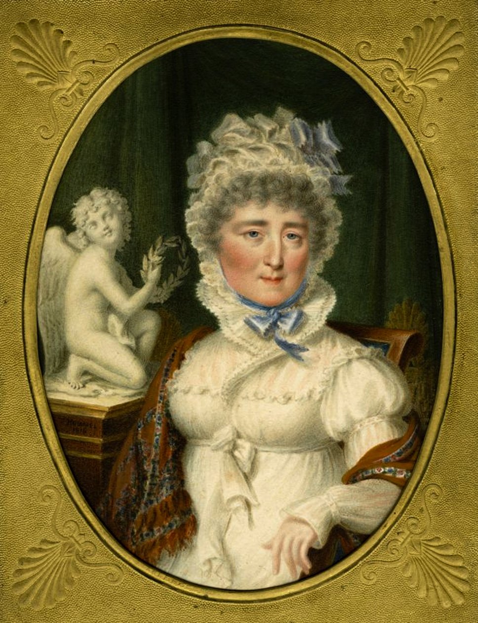 Portrait of Princess Elzbieta Izabela Lubomirska née Countess Czartoryska 1736-1816, 1816 autorstwa Carl Hummel