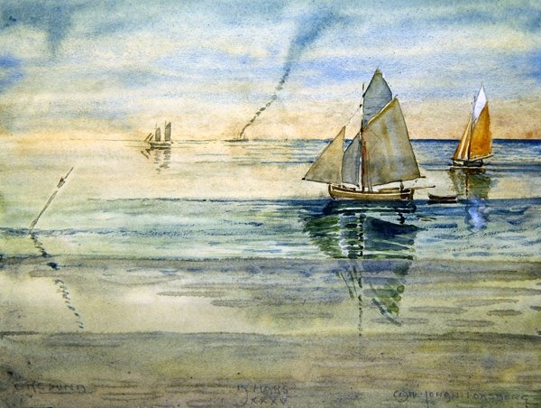Oresund autorstwa Carl Johan Forsberg