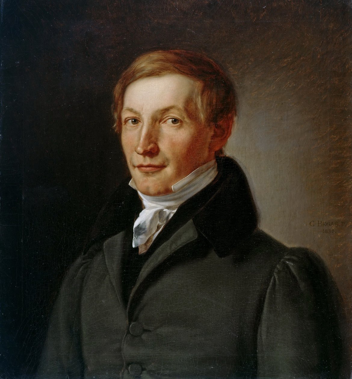 Portret dyrektora ogrodnictwa Petera Josepha Lenné autorstwa Carl Joseph Begas