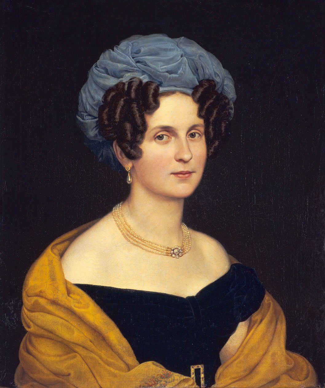Niemcy: Portret śpiewaczki kameralnej Karoline Seidler-Wranitzky autorstwa Carl Joseph Begas