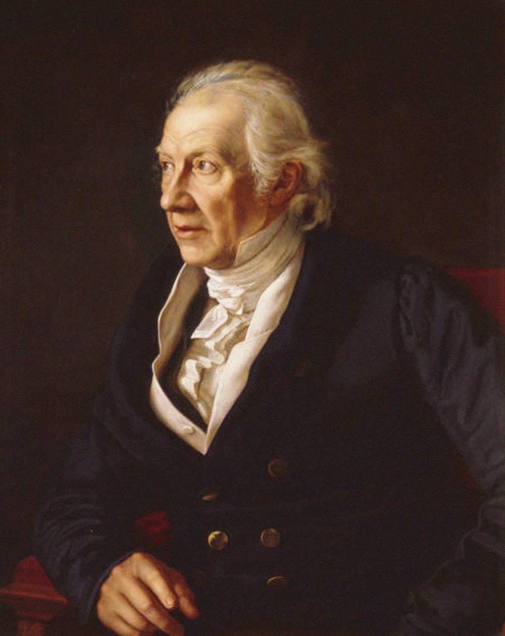 Portret Karla Friedricha Zeltera 1758-1832, 1828 autorstwa Carl Joseph Begas