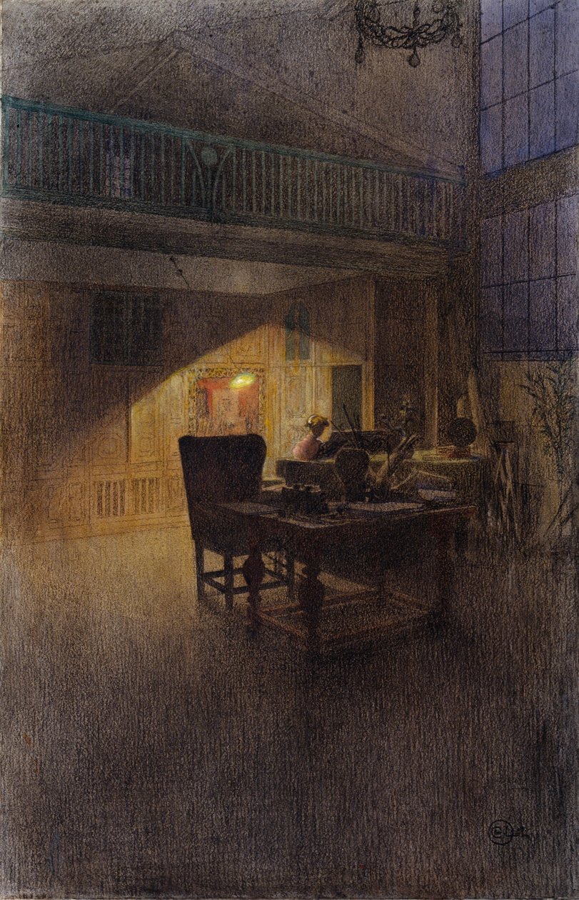 Przy fortepianie autorstwa Carl Larsson