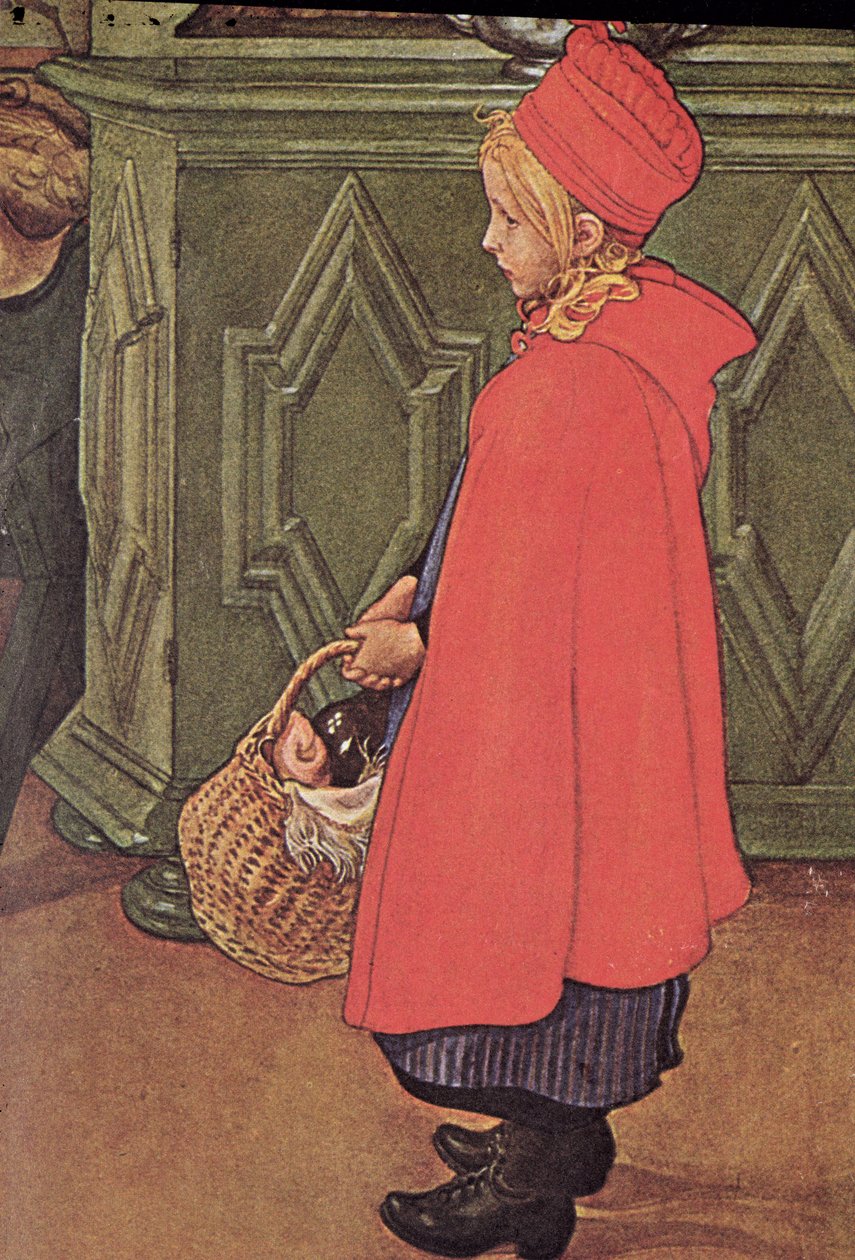 Zakupy w domu autorstwa Carl Larsson