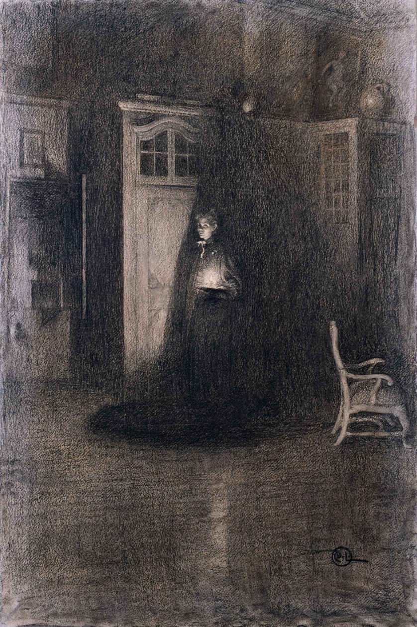 Dobranoc autorstwa Carl Larsson