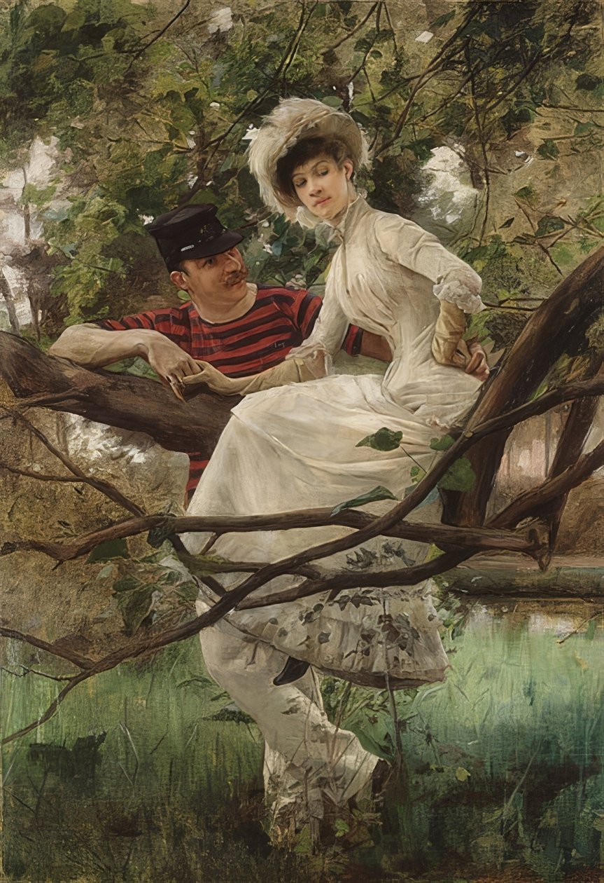 Idylla autorstwa Carl Larsson