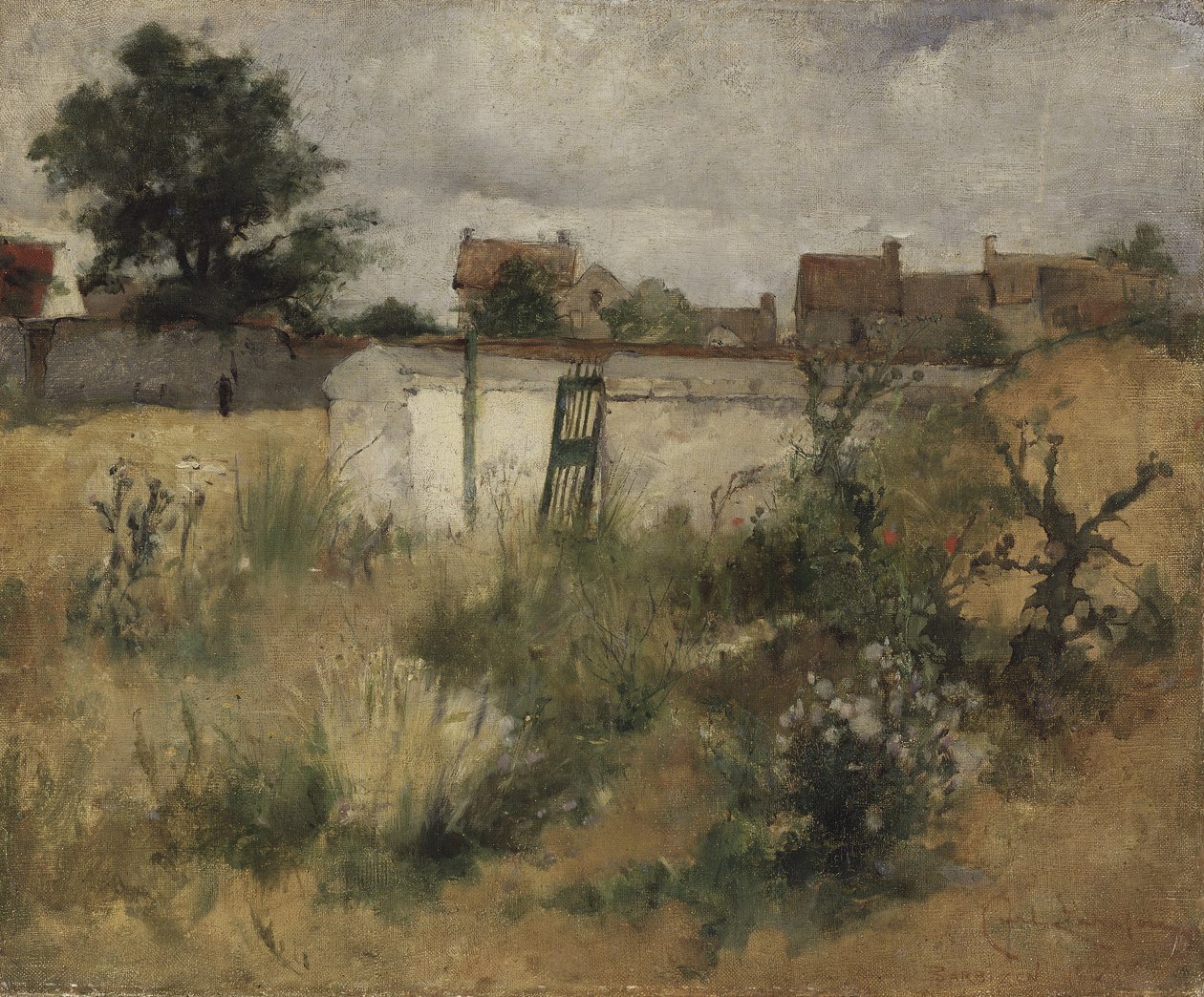 Studium krajobrazowe z Barbizon, 1878 autorstwa Carl Larsson