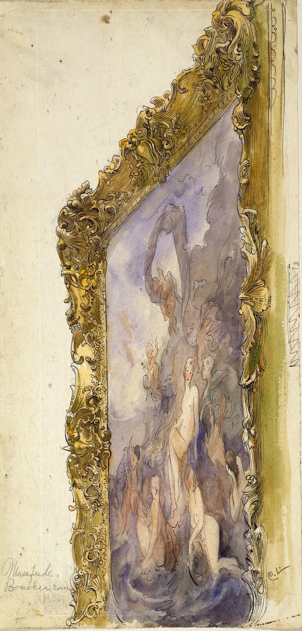Lovisa Ulrika-Fresko. Triumph der Venus autorstwa Carl Larsson