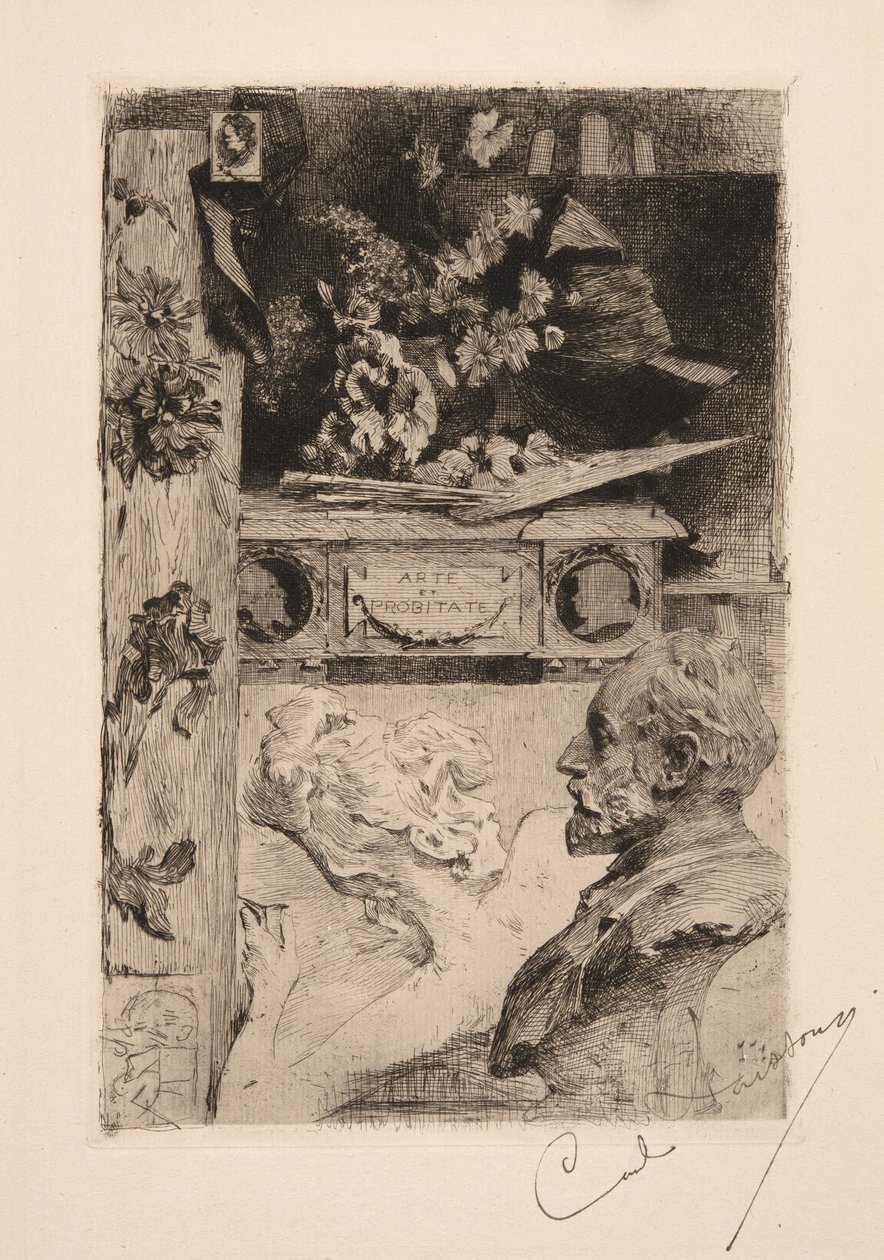 Profile autorstwa Carl Larsson