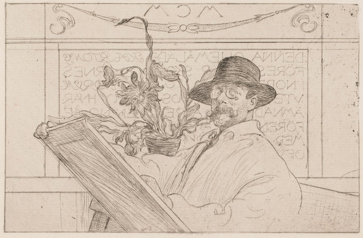 Autoportret autorstwa Carl Larsson