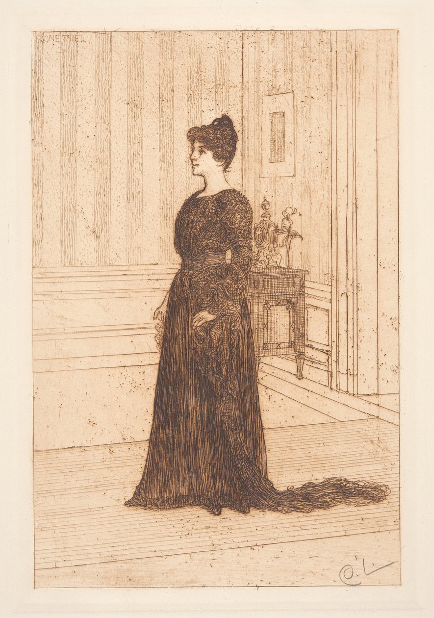 Signe Thiel autorstwa Carl Larsson