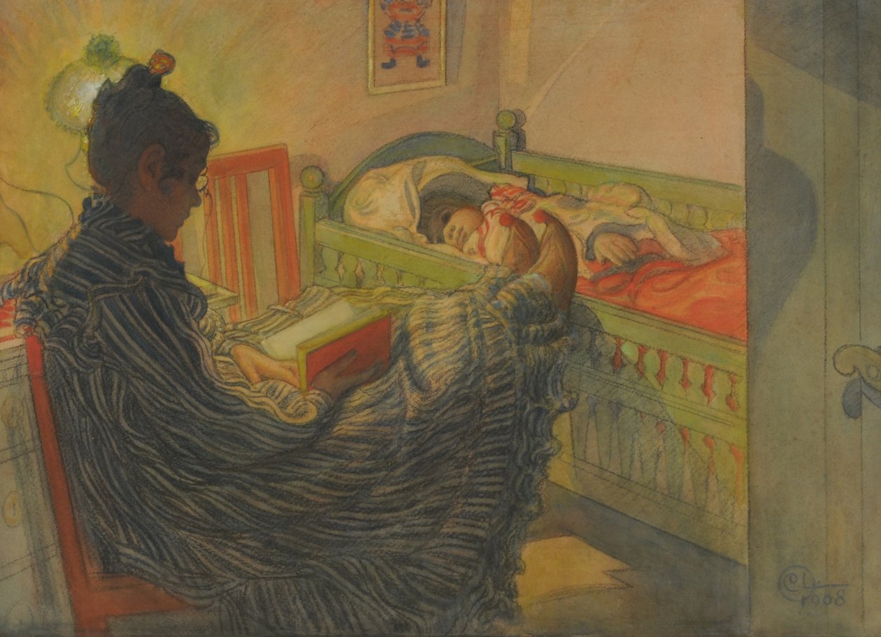 Tak zwani chorzy autorstwa Carl Larsson