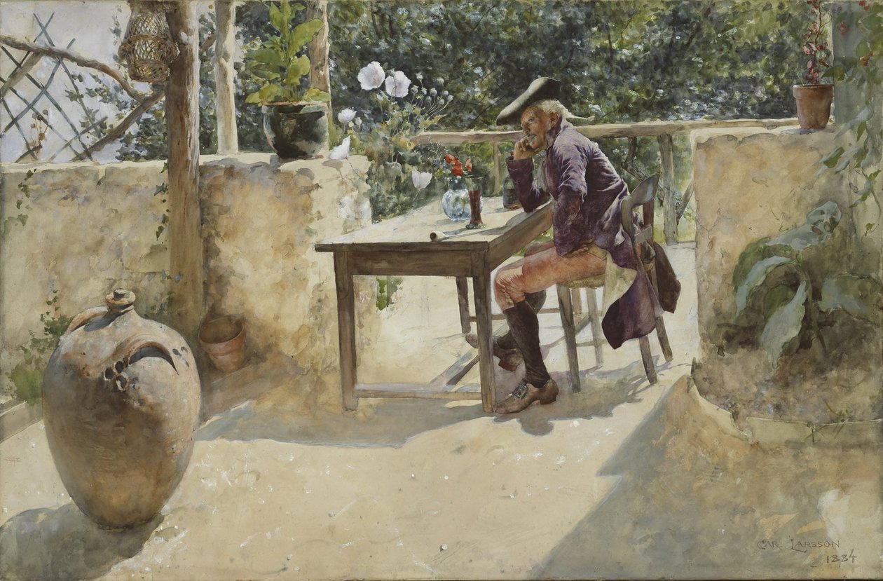 Winorośl autorstwa Carl Larsson