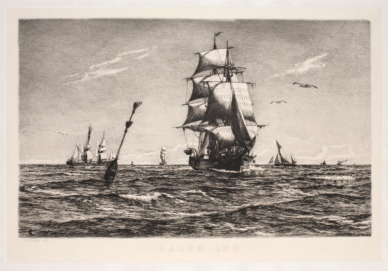 Skagen w autorstwa Carl Locher
