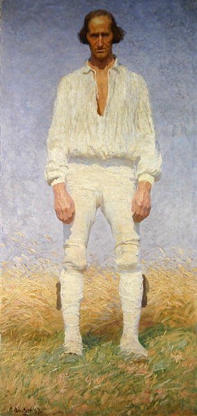 Heski żniwiarz autorstwa Carl Ludwig Noah Bantzer