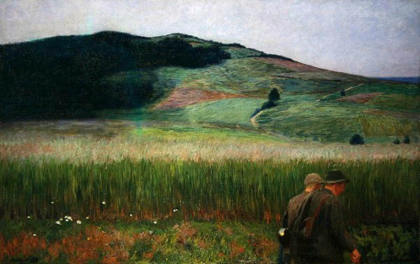 Wieczór autorstwa Carl Ludwig Noah Bantzer