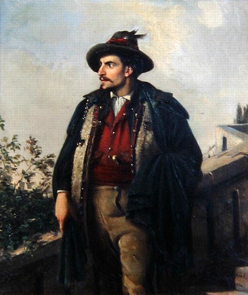 Młody Włoch autorstwa Carl Maria Seyppel