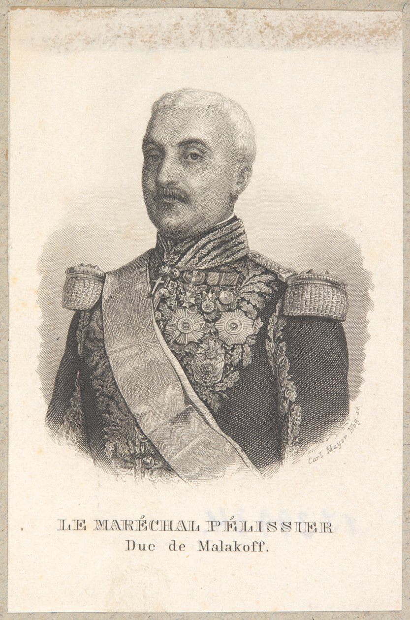 Jean Jacques Pelissier, marszałek autorstwa Carl Mayer