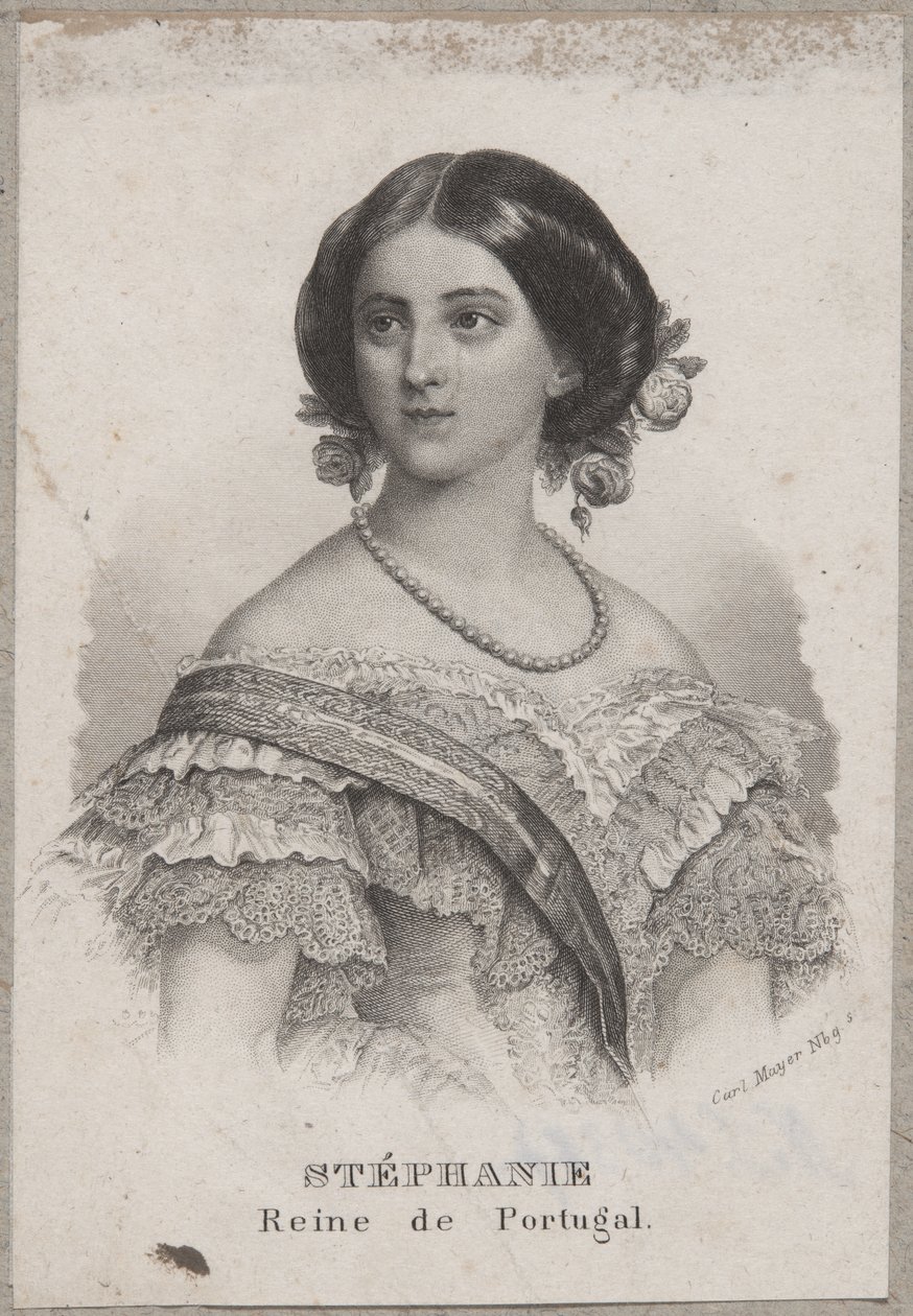 Stephanie królowa Portugalii autorstwa Carl Mayer