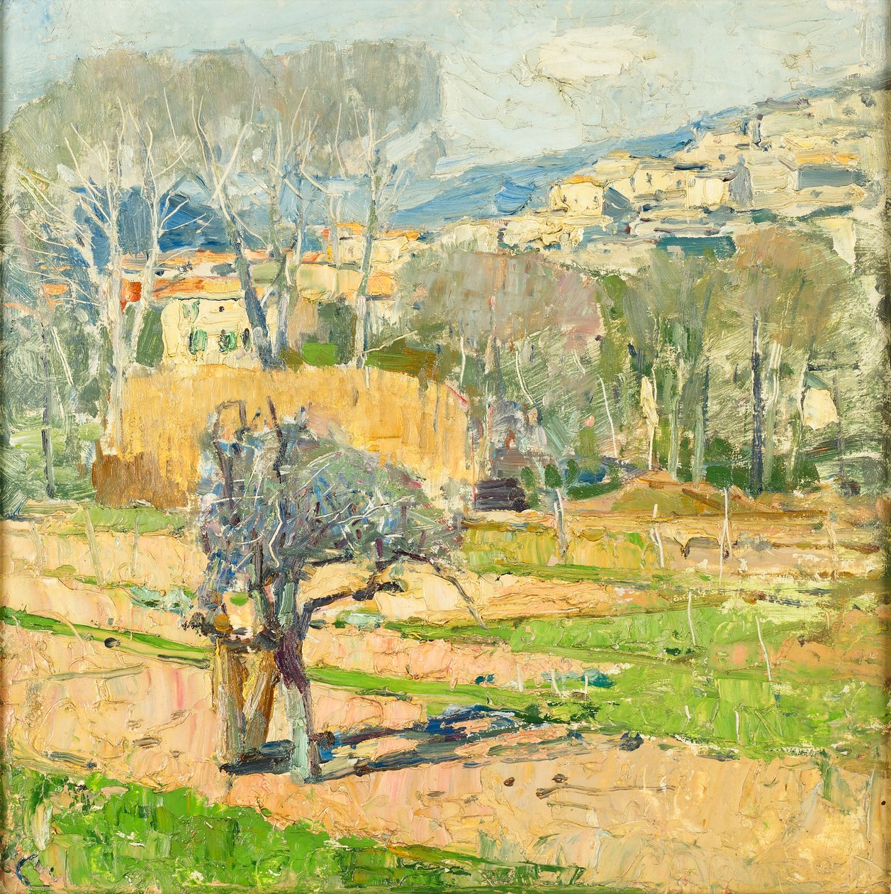 Cagnes autorstwa Carl Moll