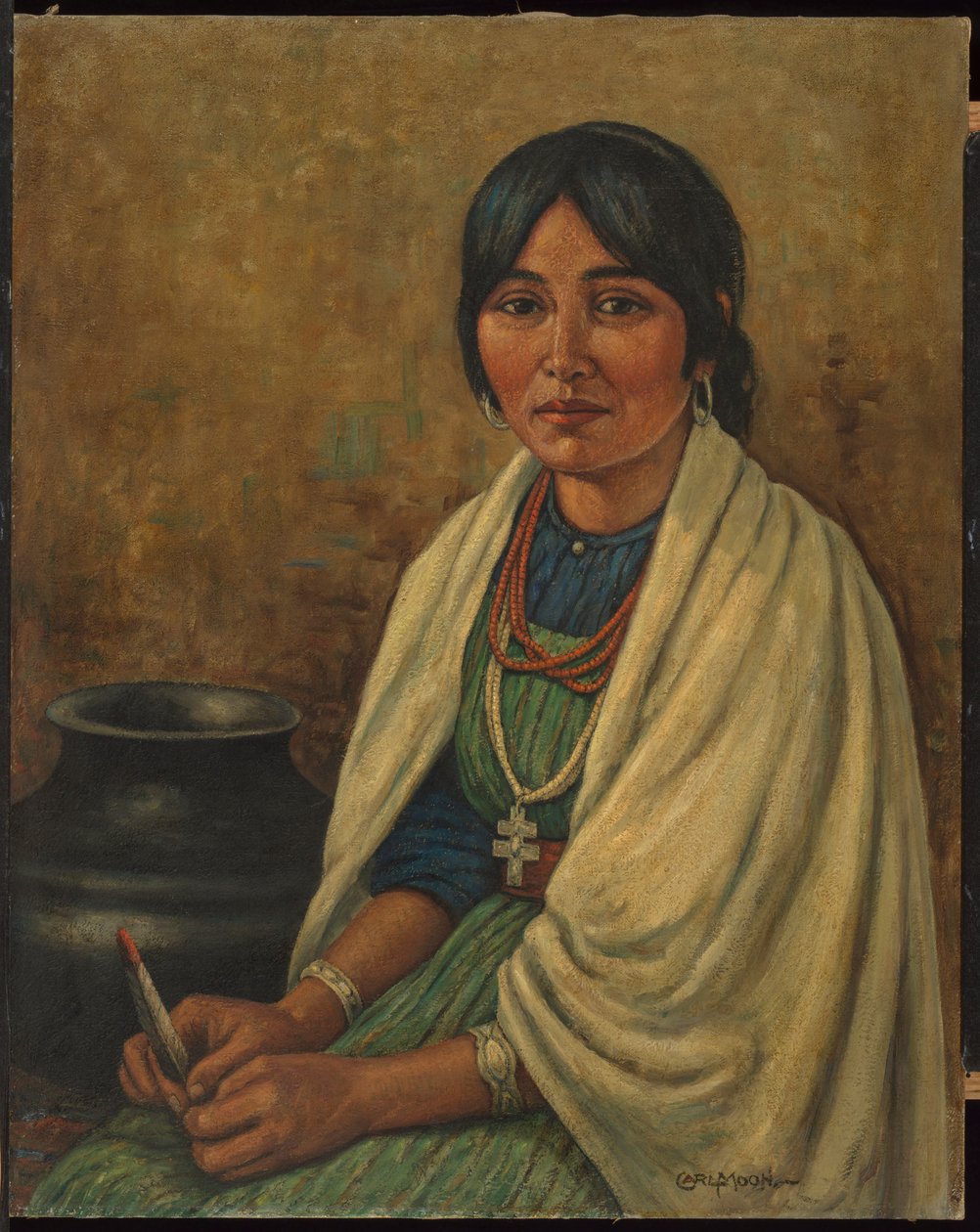 Taos Woman autorstwa Carl Moon