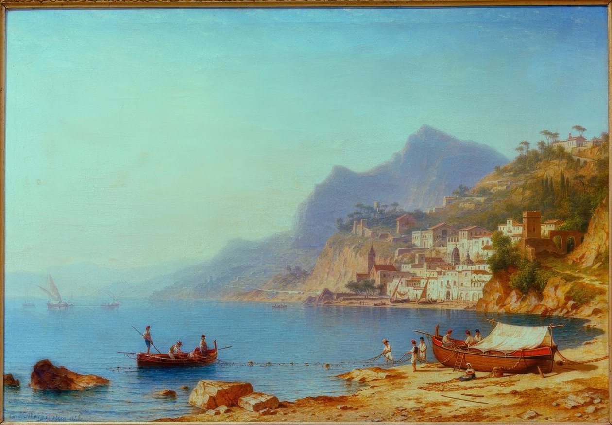 Amalfi autorstwa Carl Morgenstern