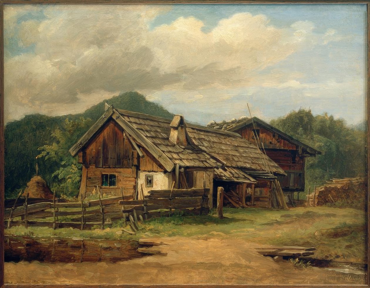 C.Morgenstern, gospodarstwa w Schlehdorf autorstwa Carl Morgenstern
