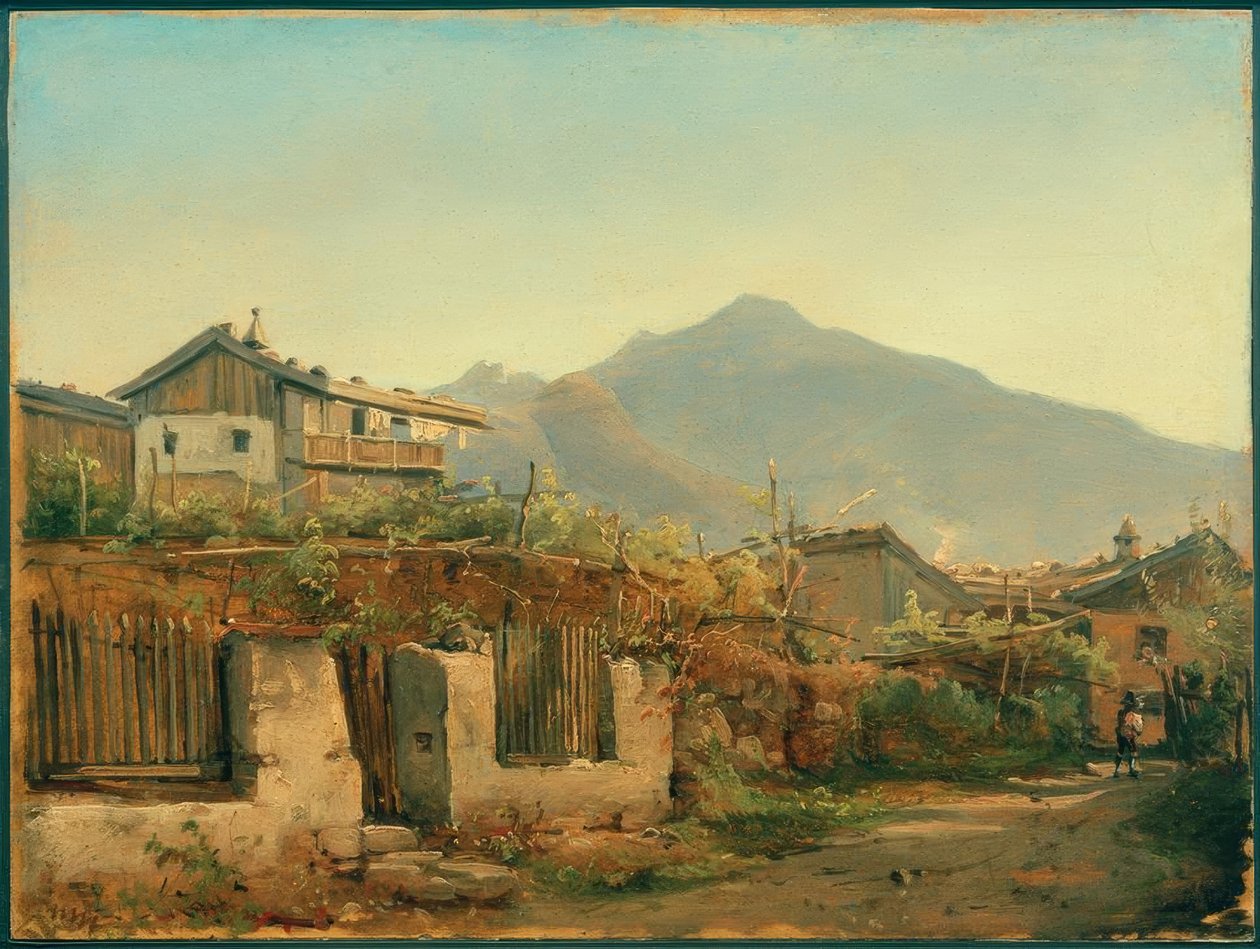 C.Morgenstern, Dorf Tirol autorstwa Carl Morgenstern