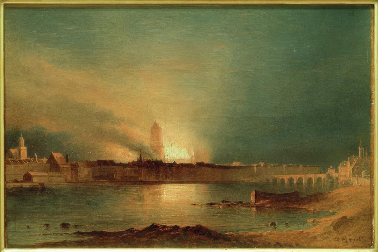 Frankfurt nad. M., Katedra po Marka 1867 / Gem. Carl Morgenstern autorstwa Carl Morgenstern