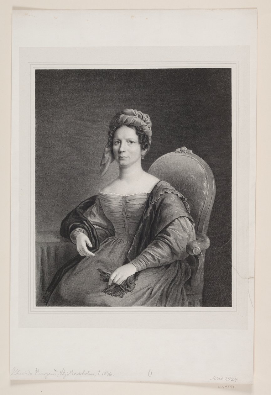 Elisabeth Hendrine de Neergaard autorstwa Carl Muller