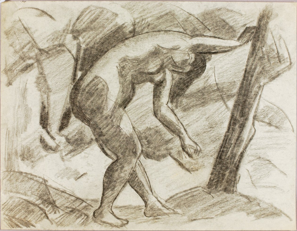 Kobieta nago autorstwa Carl Newman